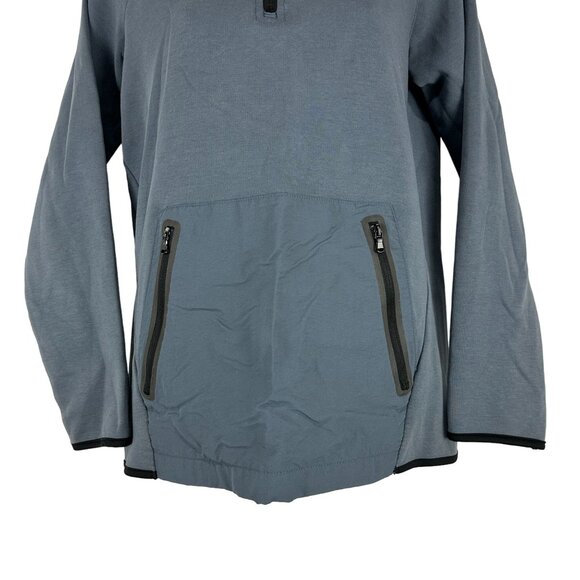 Old Navy Active Dynamic Fleece Mock Neck Pullover XL 4 Way Stretch Sweatshirt - Picture 2 of 7